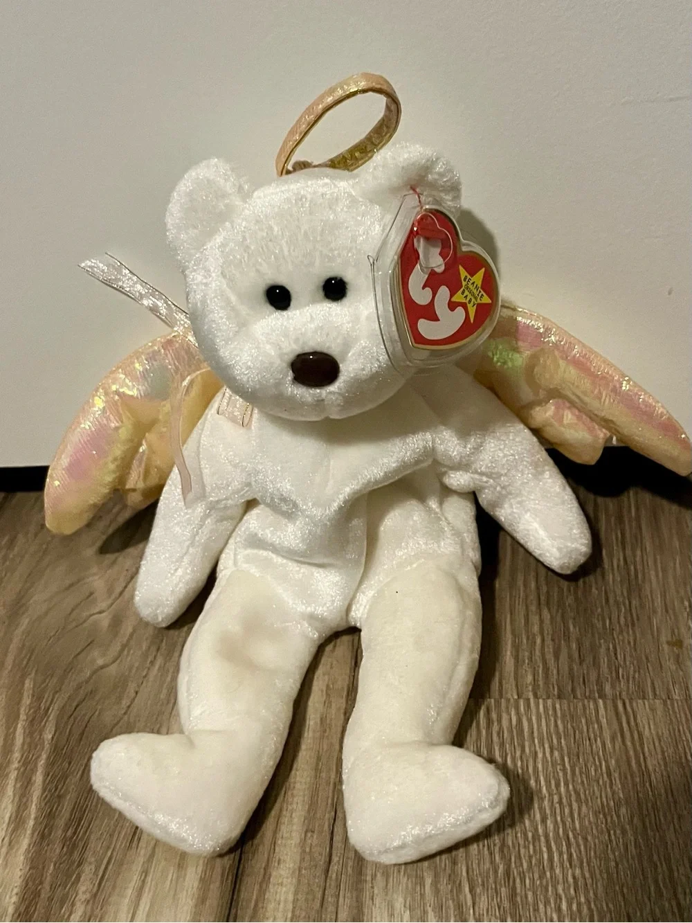 Bundle of three TY Beanie Babies Plush Bears NWT millennium princess diana angel